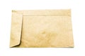 Brown document Envelope Isolated