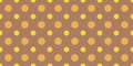 Brown Dots Pattern Background. Royalty Free Stock Photo