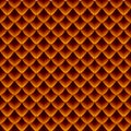 Brown Dragon Scale Texture Pattern