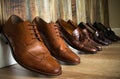 Brown Dress shoes Royalty Free Stock Photo