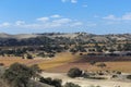 Drought stricken central coast wine country California Royalty Free Stock Photo