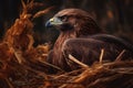 Brown eagle. Generate Ai Royalty Free Stock Photo