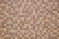 Brown earthenware floor tile background Royalty Free Stock Photo