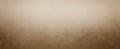 Brown earthy background with white fog. Soft brown background with light center and dark border and vintage mottled texture Royalty Free Stock Photo