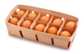 Brown eggs Royalty Free Stock Photo