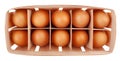 Brown eggs Royalty Free Stock Photo