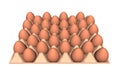 Brown eggs Royalty Free Stock Photo
