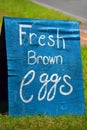 Brown Eggs for Sale Royalty Free Stock Photo