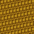 Deep gold and brown elegant background of rhombuses and squares in 3D appearance