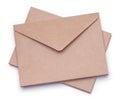 Brown Envelopes Royalty Free Stock Photo