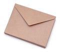 Brown Envelopes Top View Royalty Free Stock Photo