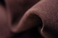 Brown fabric velveteen textile material texture macro