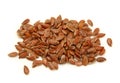 Brown flax seeds