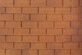 Brown flexible roof tile flat background and texture, rectangular form