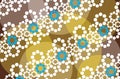 Brown floral background