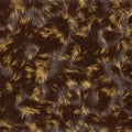Brown fur texture to background Royalty Free Stock Photo