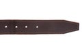Brown genuine leather men`s belt Royalty Free Stock Photo