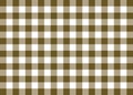 Brown Gingham Pattern Background Royalty Free Stock Photo