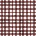 Brown Gingham Pattern Repeat Background Royalty Free Stock Photo