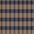 Brown Glen Plaid textured Seamless Pattern