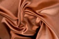 Brown and gold color silk texture