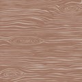 Brown grainy wooden cutting, chopping board, table or floor surface. Wood texture. Vector illustration.
