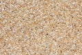 Brown gravel texture top view. Royalty Free Stock Photo