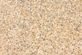 Brown gravel texture top view. Royalty Free Stock Photo