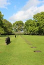 Brown gravestones at La Cambe is a Second World War German military war grave cemetery