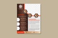 Flyer design design template for home renovation and construction development program