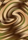 Brown and Green Twirl Background Image Royalty Free Stock Photo