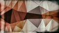 Brown and Grey Distressed Polygon Pattern Background Image