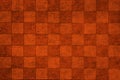 Brown grungy chessboard background