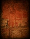Brown grungy wall Royalty Free Stock Photo