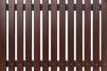 Hardwood fence isolated on a white background Royalty Free Stock Photo