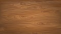 Brown horizontal wooden cutting, chopping board, table or floor surface. Wood texture. Vector illustration