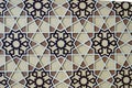 brown Islamic ornament on a mosque Royalty Free Stock Photo