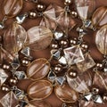 Brown jewel texture