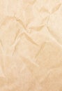 Brown kraft paper texture, natural eco recycle background Royalty Free Stock Photo