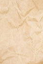 Brown kraft paper texture, natural eco recycle background Royalty Free Stock Photo