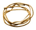 Brown lasso rope Royalty Free Stock Photo