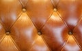 Brown leather background