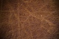 Brown leather background texture Royalty Free Stock Photo