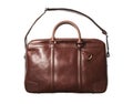 Brown leather bag