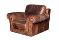 Brown leather chair Royalty Free Stock Photo