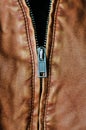 Brown leather jacket, Mobile phone wallpaper, vertical