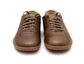 Brown Leather Men Shoes Royalty Free Stock Photo