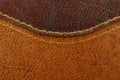 Brown leather texture