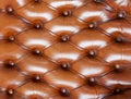 Brown leather texture background Royalty Free Stock Photo