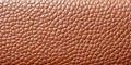 Brown leather texture background displaying natural grain and a consistent pebbled surface Royalty Free Stock Photo